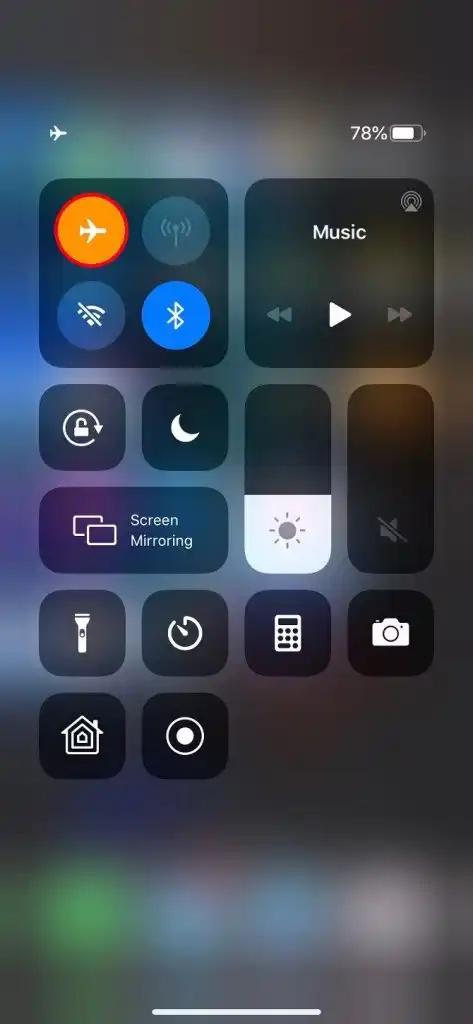  حالت هواپیما