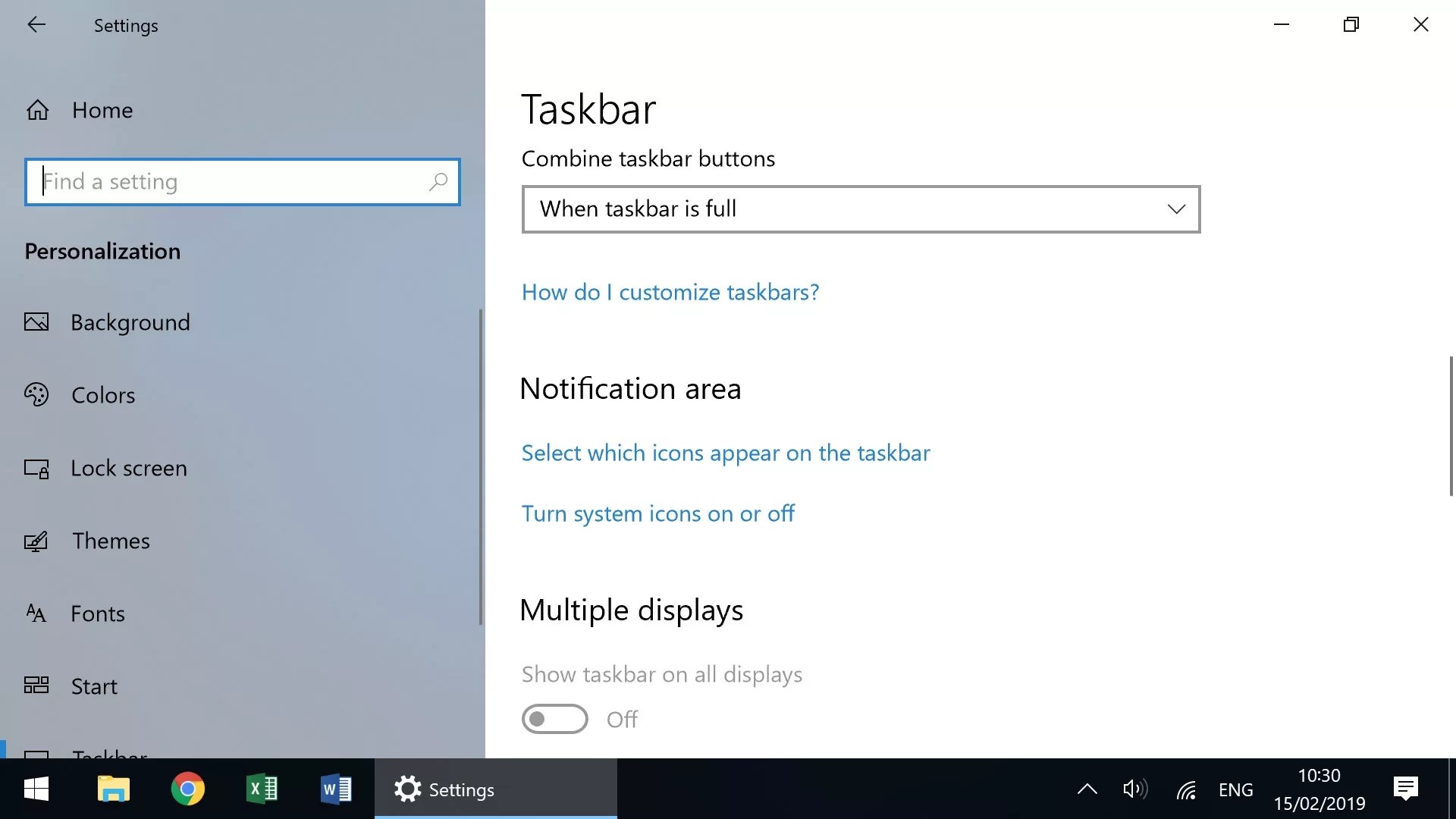 بازیابی نماد باتری، غیب شدن علامت باتری در ویندوز 10، آیکون باتری