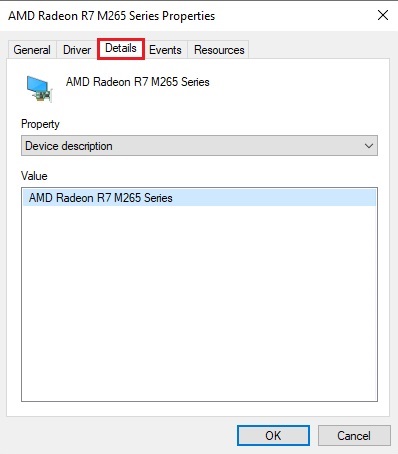 Details Tab Details Tab