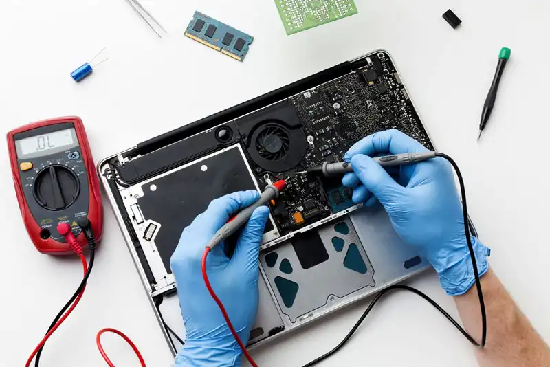 بررسی چند نمونه تست مهم در روند آموزش تعمیر لپ تاپ