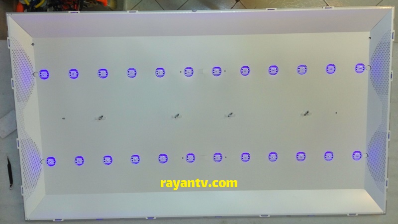 آبی شدن صفحه تلویزیون ال جی