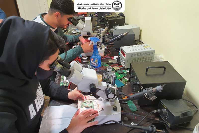 دوره تعمیرات موبایل جهاد شریف